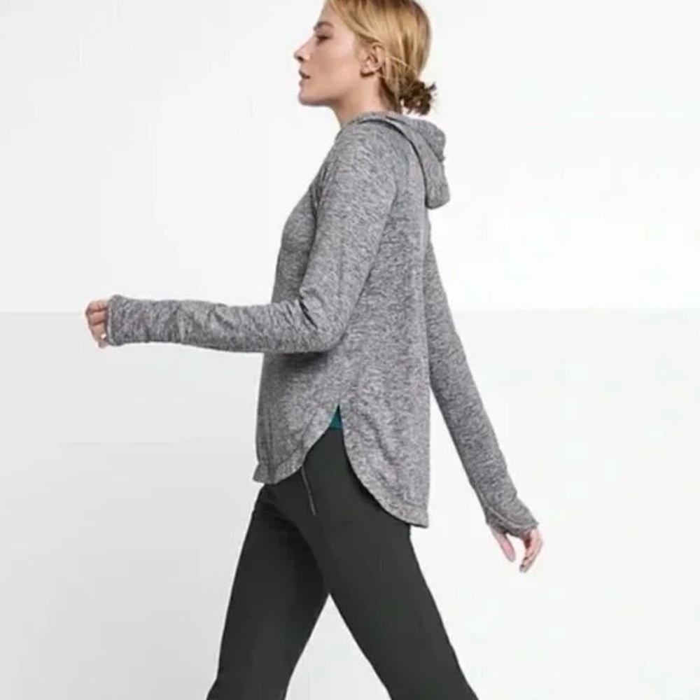 Athleta | Gray Lightweight Hoodie, LP